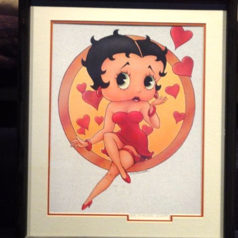 'Betty Boop' (limited edition) purchased 04-03-97, Vintage Animation, Santa Monica